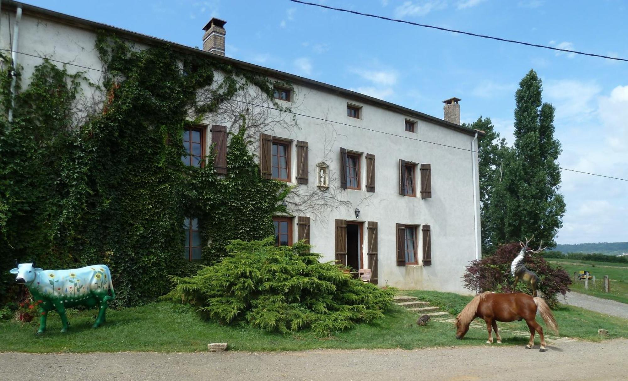 Bed and Breakfast Ferme Du Montheu Dommartin-sous-Amance Екстер'єр фото